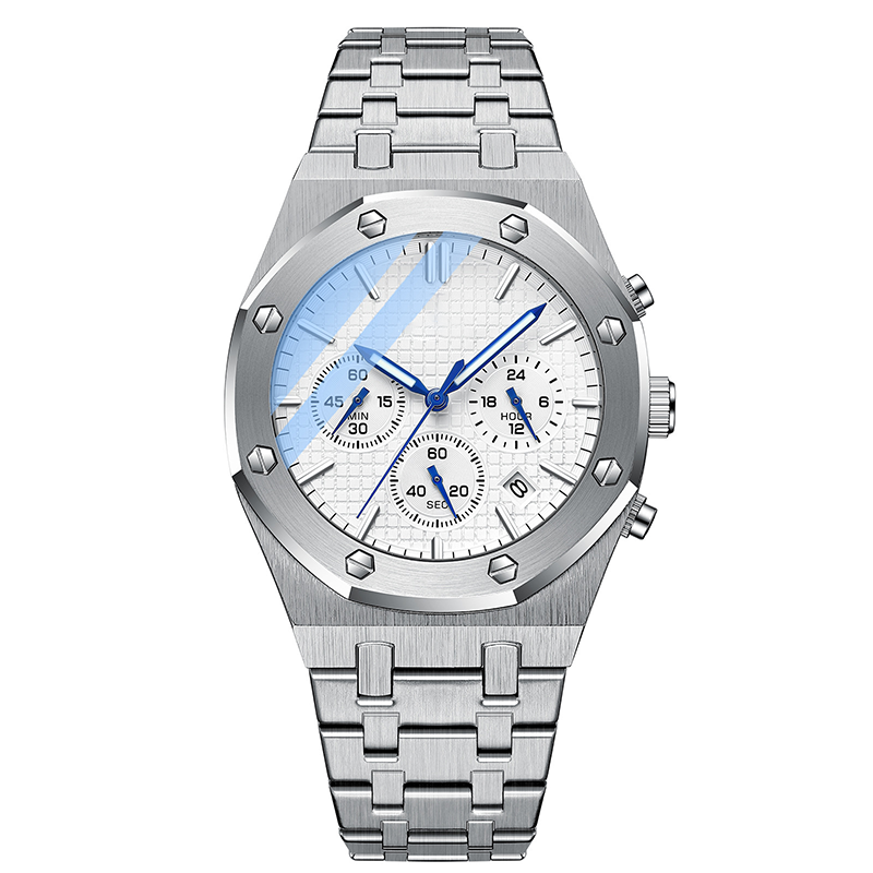 Wasserdichte & leuchtende Quarzuhr für Männer