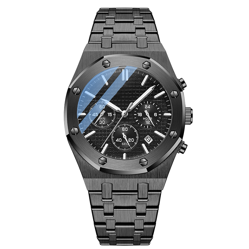 Wasserdichte & leuchtende Quarzuhr für Männer