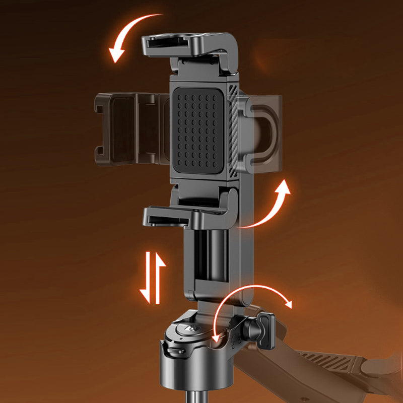 📱📸Kompakter, multifunktionaler, ausziehbarer Selfie-Stick