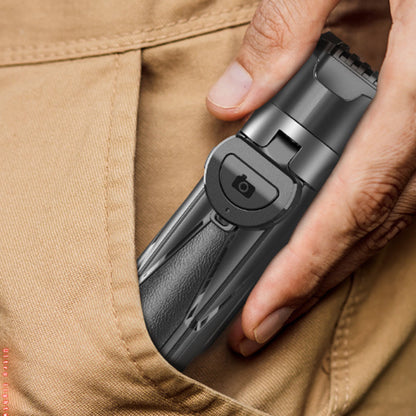 📱📸Kompakter, multifunktionaler, ausziehbarer Selfie-Stick