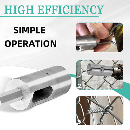 9-Gauge-Zaunspanner für 3-Backen-Bohrfutter