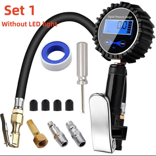 Digitaler Reifenfüller mit Manometer