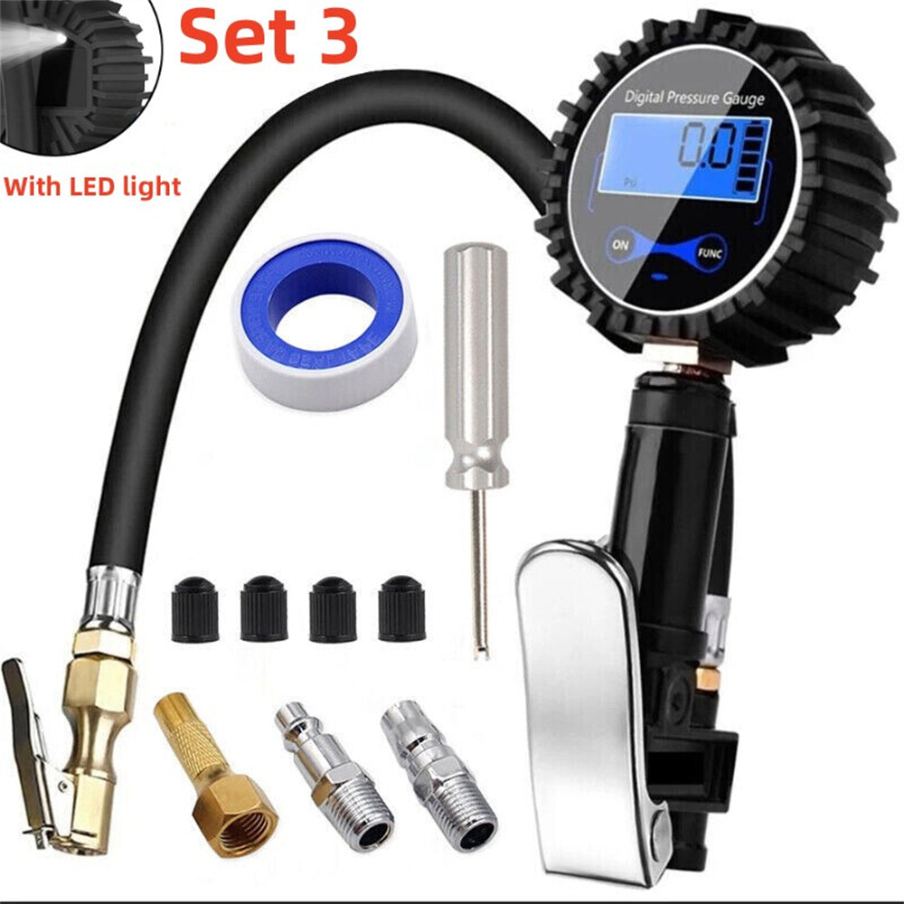 Digitaler Reifenfüller mit Manometer