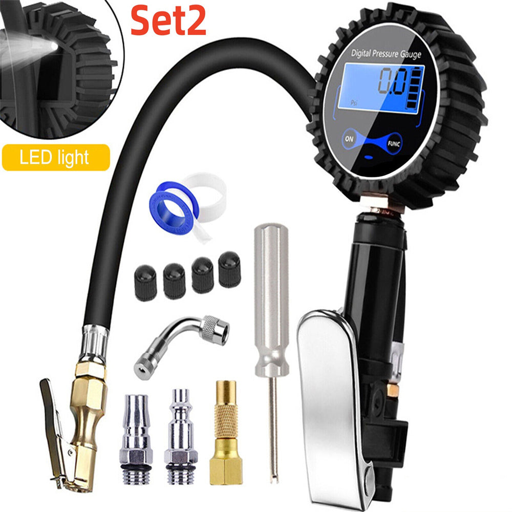 Digitaler Reifenfüller mit Manometer