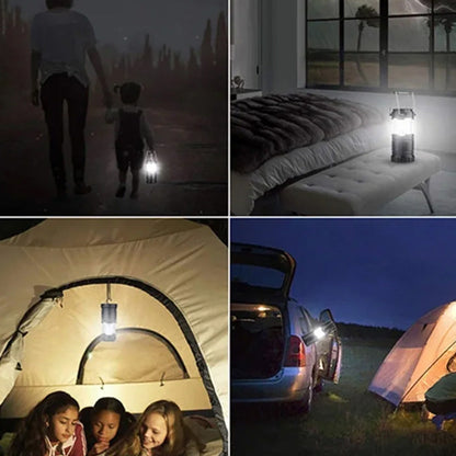 Solar-LED-Laterne mit starkem Licht und Ventilator für den Außenbereich