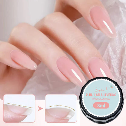🌸💐3-in-1 selbstnivellierendes Nagelaufbaugel💥💥Befristetes Angebot: 50% Rabatt auf Bestellungen