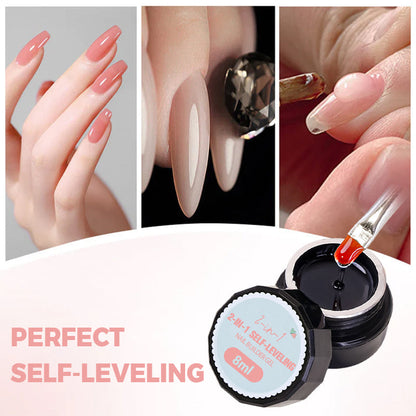🌸💐3-in-1 selbstnivellierendes Nagelaufbaugel💥💥Befristetes Angebot: 50% Rabatt auf Bestellungen