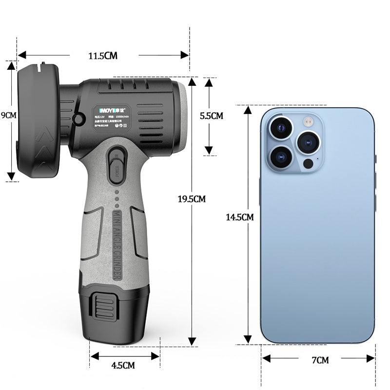 🔥Heiße Produkte🔥12-V-Mini-Winkelschleifer mit Trennscheibe