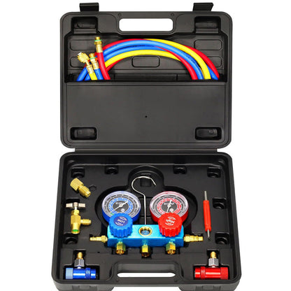 🔥3 Way R134/R22/R410 AC Gauges💥💥Befristetes Angebot: 49% Rabatt auf Bestellungen