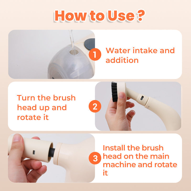 🔥Haushalts-Dampfreiniger mit hoher Temperatur und hohem Druck