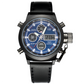 Vintage-Wasserdichte Mechanische Uhr mit Doppelanzeige