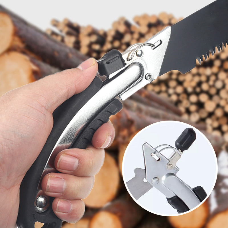 Baumsäge mit auswechselbarem Sägeblatt und Sicherheitsscheide💪🔪✨