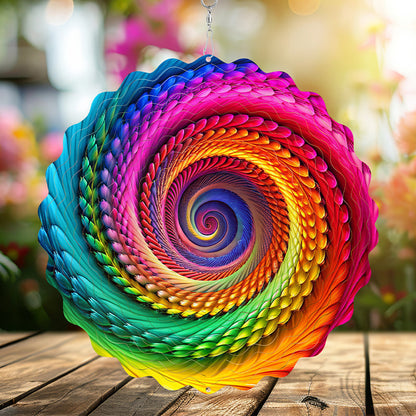 Hängender Windspinner für drinnen und draußen