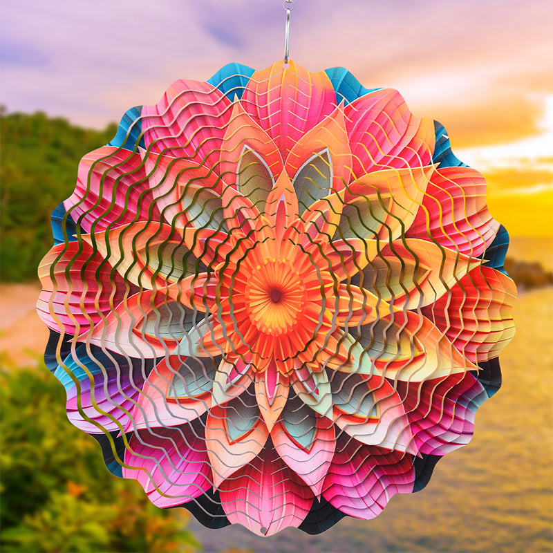 Hängender Windspinner für drinnen und draußen