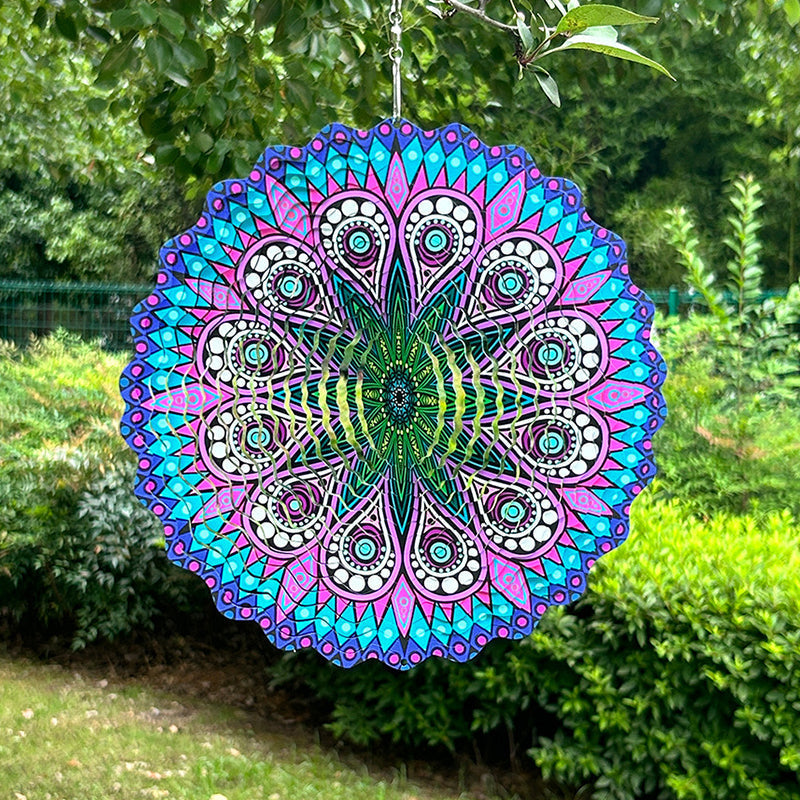 Hängender Windspinner für drinnen und draußen