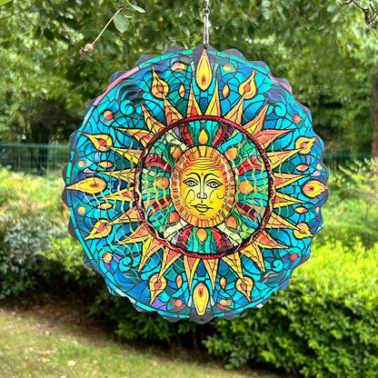 Hängender Windspinner für drinnen und draußen