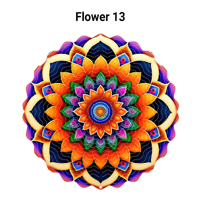 Hängender Windspinner für drinnen und draußen