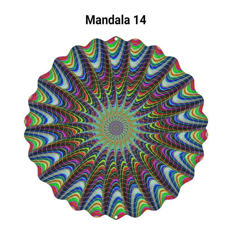 Hängender Windspinner für drinnen und draußen