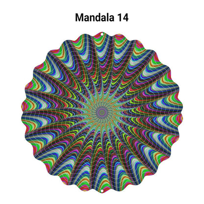Hängender Windspinner für drinnen und draußen