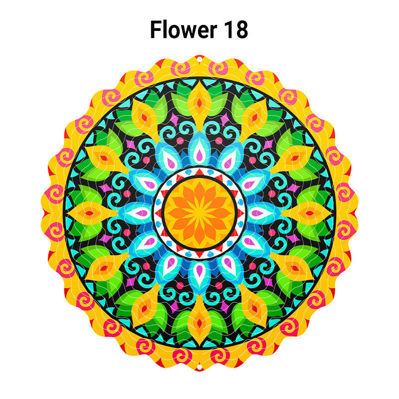 Hängender Windspinner für drinnen und draußen