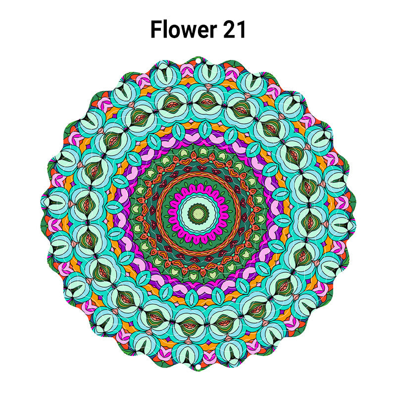 Hängender Windspinner für drinnen und draußen