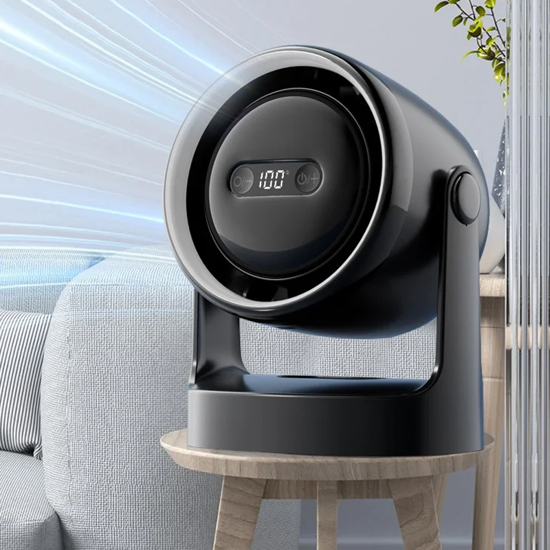 3-in-1 LED-Licht & integrierter Aromatherapie-Diffusor – Leiser Mini-Ventilator