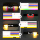 RGB LED Rücklicht für Kofferraum, Brems- & Blinklicht