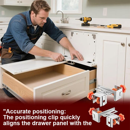 Seitlich montierbares Spannwerkzeug für Schubladen