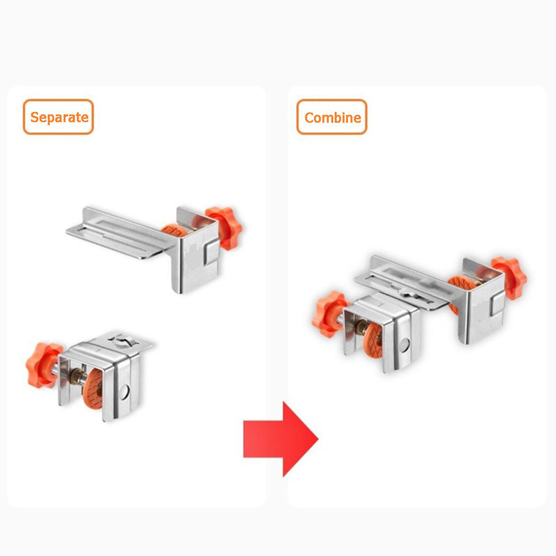 Seitlich montierbares Spannwerkzeug für Schubladen