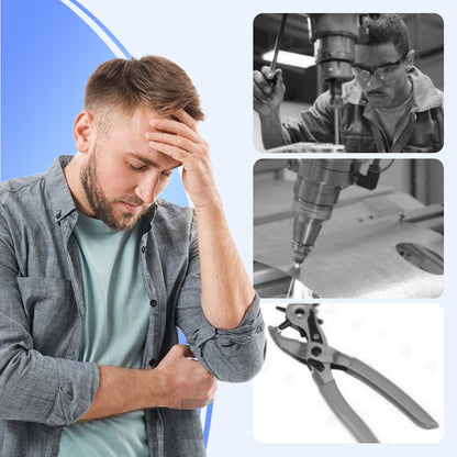 Hochwertige Edelstahl-Lochzange für anspruchsvolle Einsätze🔧Präzision trifft Kraft – Ihr Profi-Lochzange für Stahl & mehr-Hochwertige