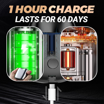 🏆Magnetischer Mini-Elektrorasierer für Herren