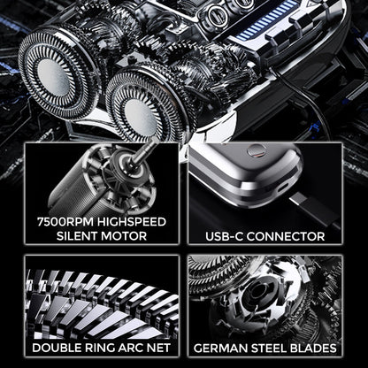 🏆Magnetischer Mini-Elektrorasierer für Herren