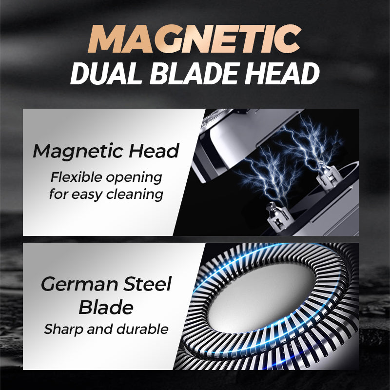 🏆Magnetischer Mini-Elektrorasierer für Herren