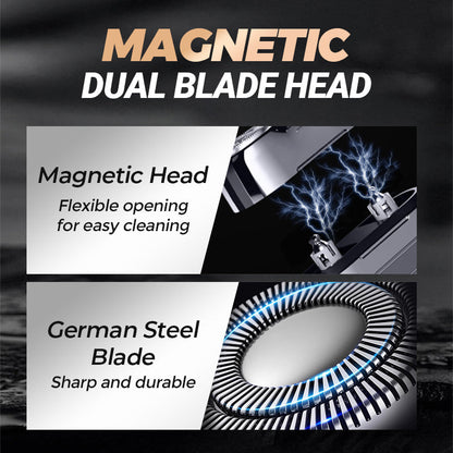 🏆Magnetischer Mini-Elektrorasierer für Herren