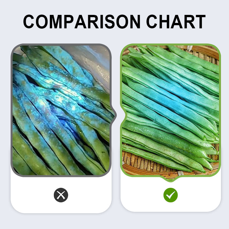 UV-Schwarzlicht-Taschenlampe zur Gemüse-Detektion