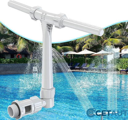 ⛱️Pool-Kühlung Wasserfall Sauerstoff-Brunnen