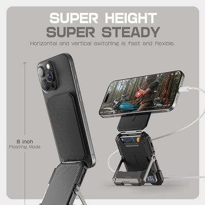 2-in-1 faltbarer magnetischer Telefonständer