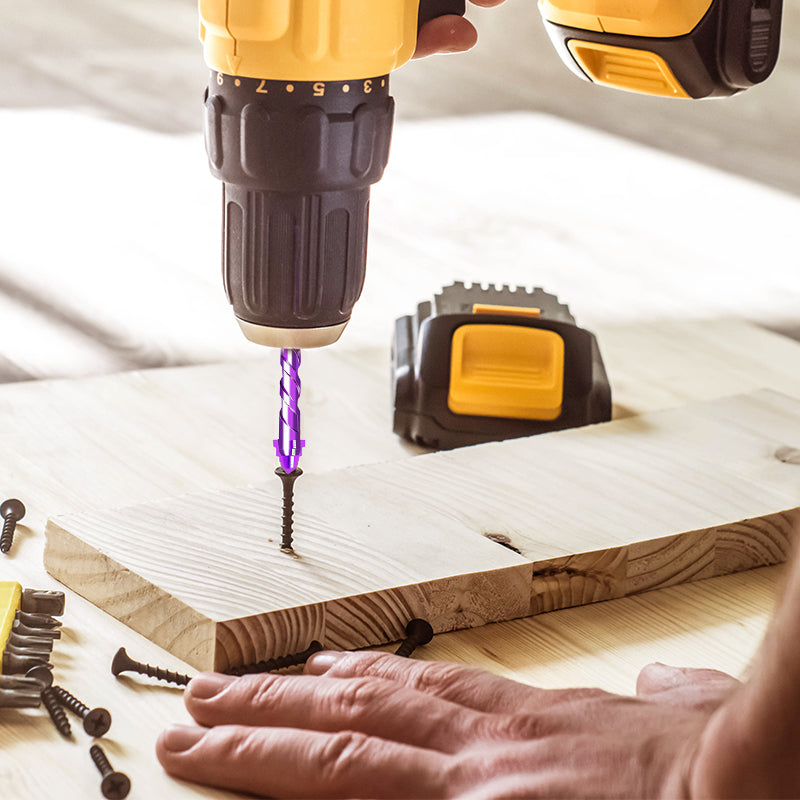 5-teiliges Premium-Bohrerset mit 4 Schneiden