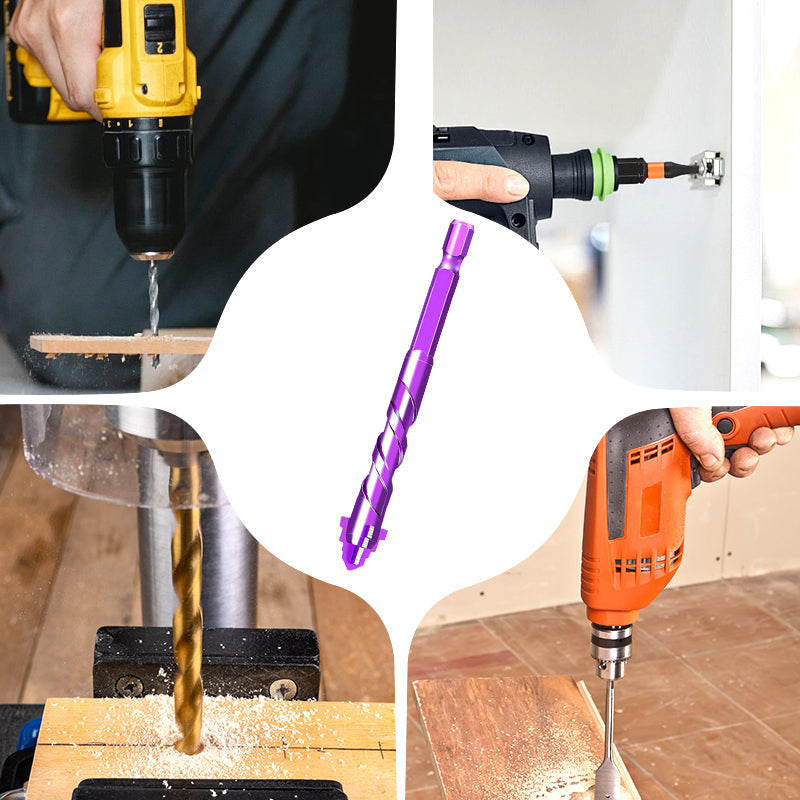 5-teiliges Premium-Bohrerset mit 4 Schneiden