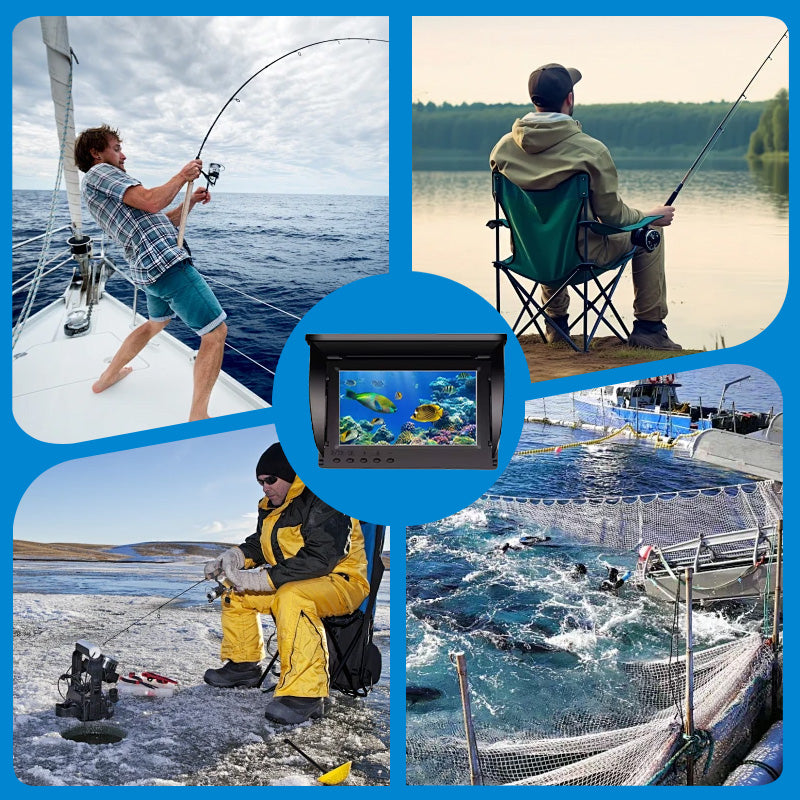 🎣 Professionelles Angelzubehör - Unterwasserkamera