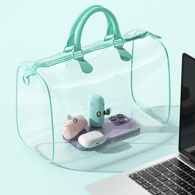 Tragbare kabellose Powerbank in Lippenstiftgröße mit 5000 mAh