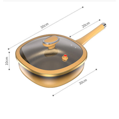 ⏳Zeitlich begrenztes Sonderangebot⏰Titan-Keramik Topf mit Deckel 🍳 | Anti-Haft 5x stärker | Für ALLE Herdtypen 🔥