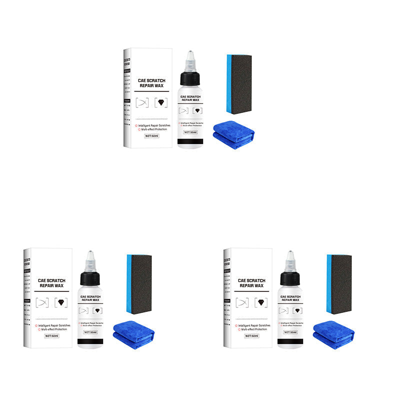 Kratzer-Reparatur & Polierwachs-Set für Autos