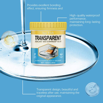 💧 Transparentes & wasserdichtes Mehrzweckmittel – ideal für Küche, Bad & mehr