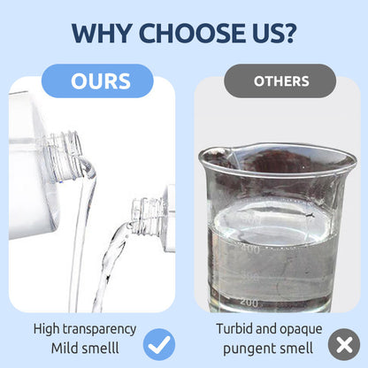 Kristallklares Epoxidharz- und Härter-Set