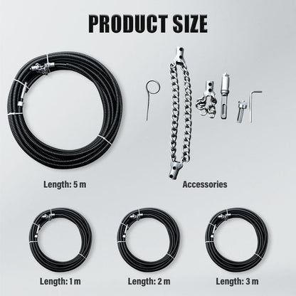 Rohrreinigungsspirale gegen Verstopfungen