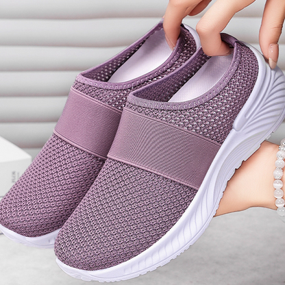 👟Rutschfeste, atmungsaktive orthopädische Damen-Freizeitschuhe mit Semi-Pack