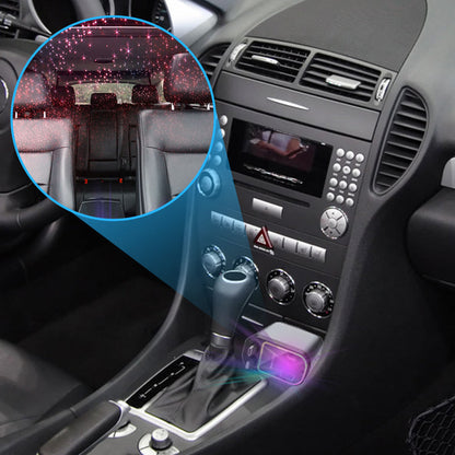 🌟Abnehmbares Autoladegerät mit Sternenprojektor