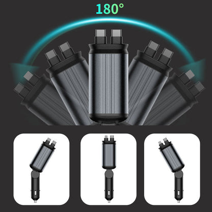 🌟Abnehmbares Autoladegerät mit Sternenprojektor