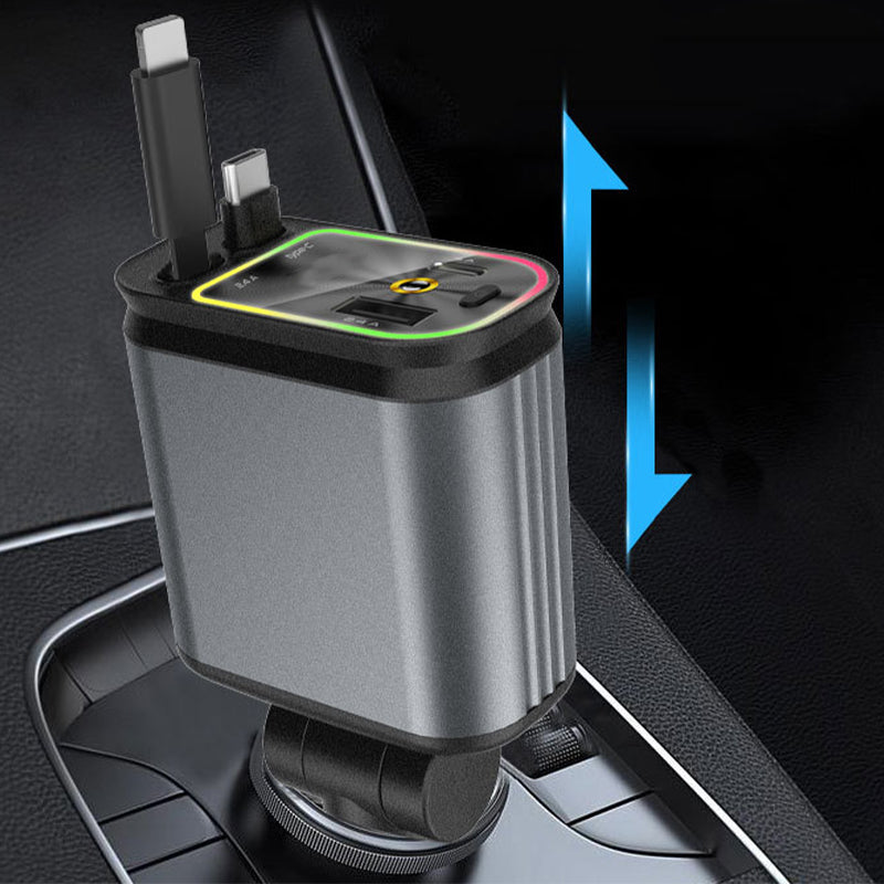 🌟Abnehmbares Autoladegerät mit Sternenprojektor